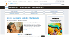 Desktop Screenshot of cabellomaltratado.com